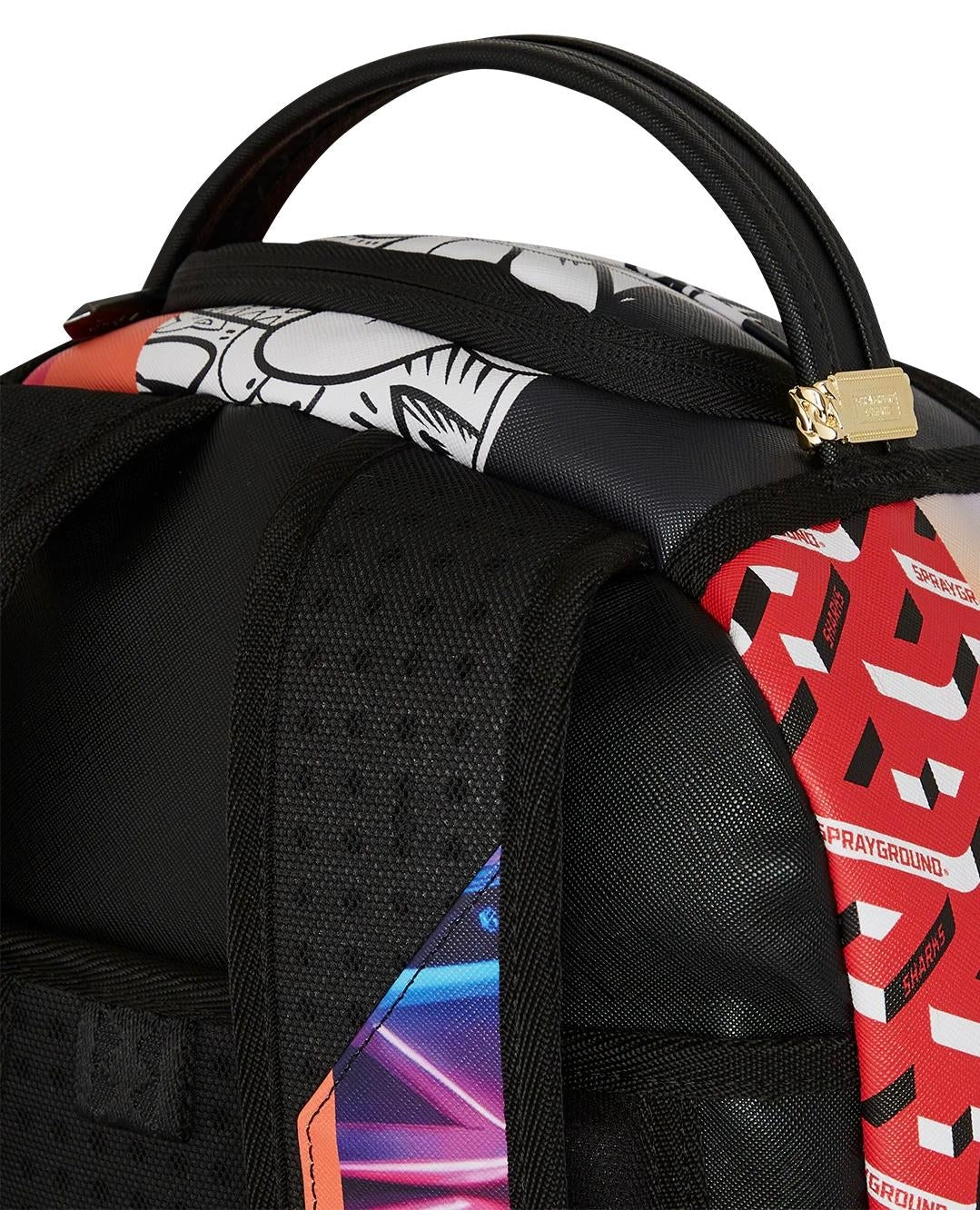 Zaino Sprayground nero Block party dlxv backpack
