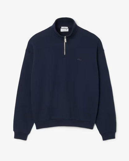Felpa Lacoste mezzazip minimal uomo