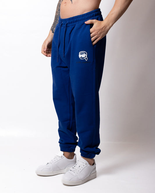 Pantalone Karl Lagerfeld in felpa con stampa Karl uomo