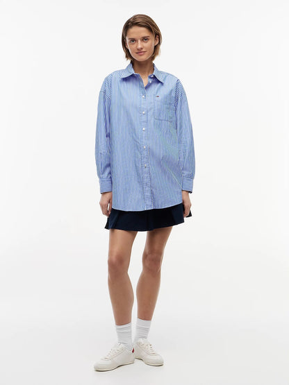 Camicia Tommy Jeans "Essential Stripe" donna