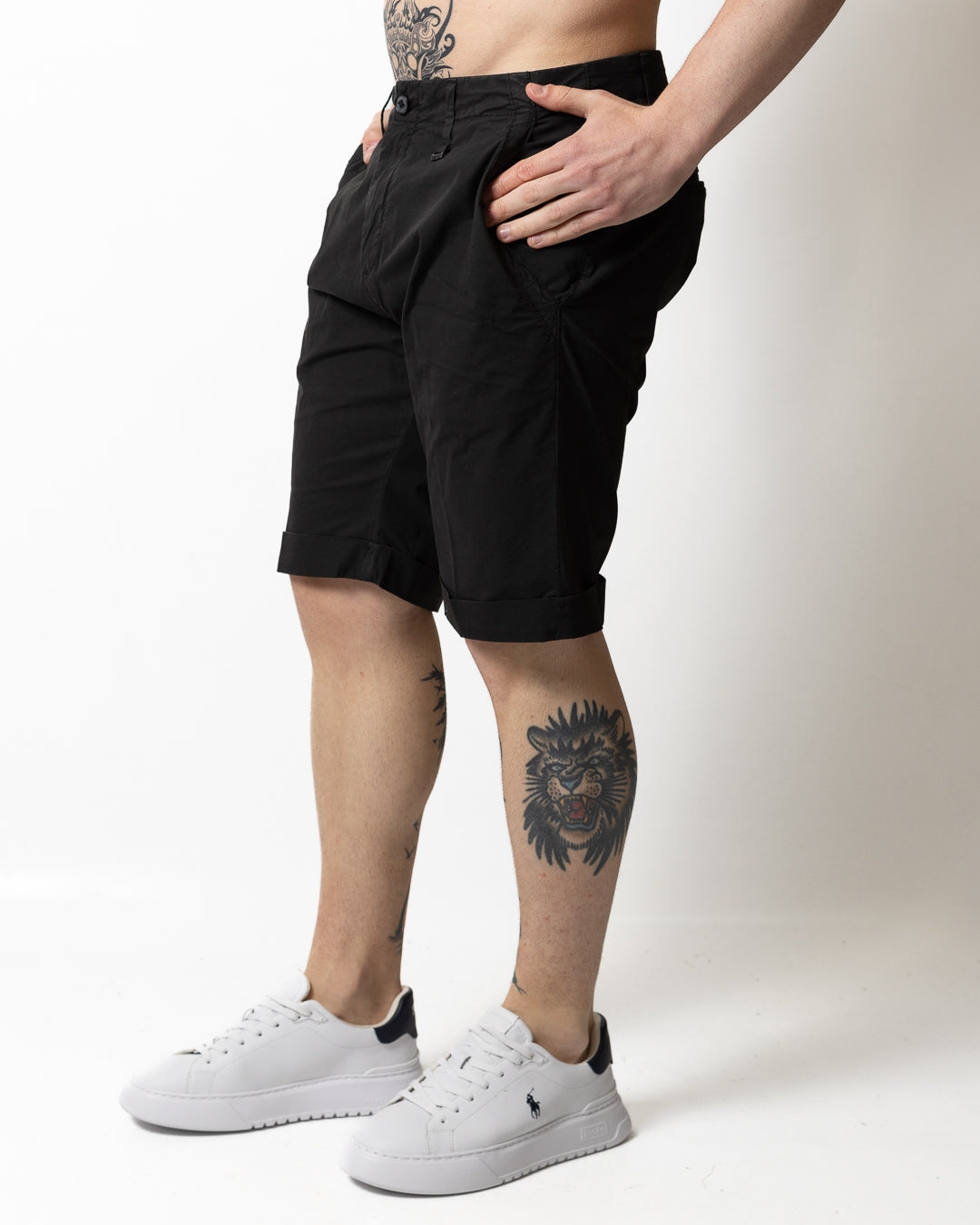 Bermuda Liu Jo chino in cotone uomo