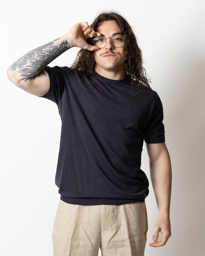 T-Shirt Liu Jo in misto lino uomo
