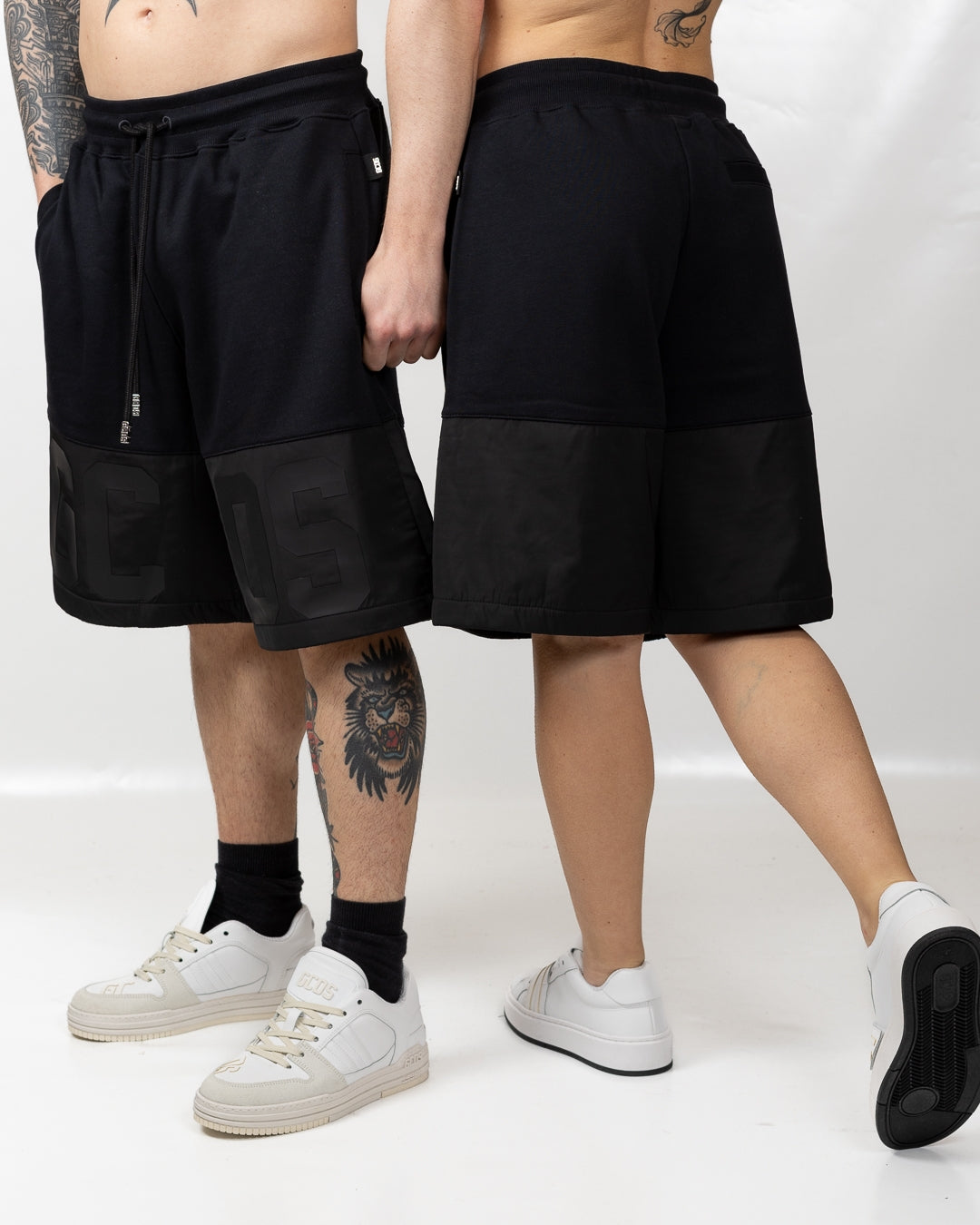 Bermuda GCDS in felpa "Band Logo Tonal"