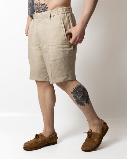 Bermuda Liu Jo chino in lino uomo