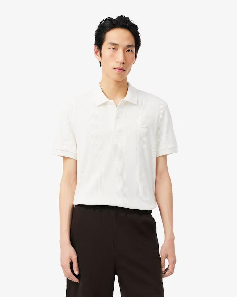 Polo Lacoste in costina uomo