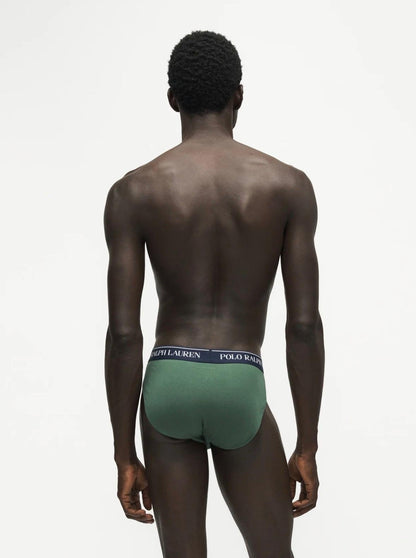 Slip intimo Polo Ralph Lauren stretch cotton three low rise briefs