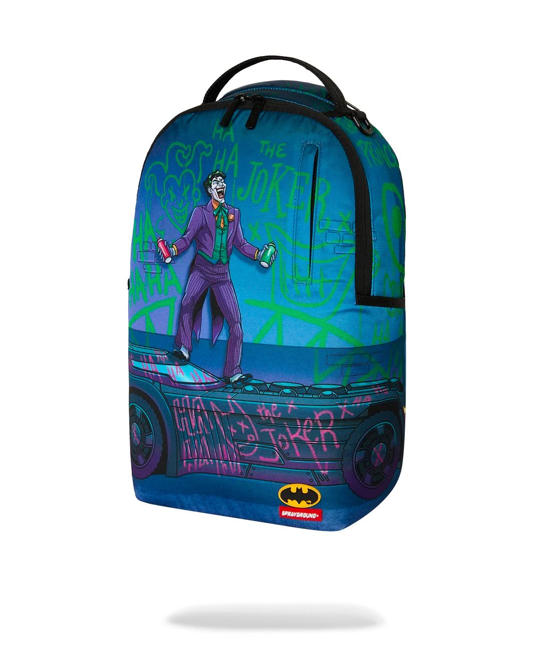 Zaino Sprayground blu DC JOKER TAGGED UP BATMOBILE BACKPACK