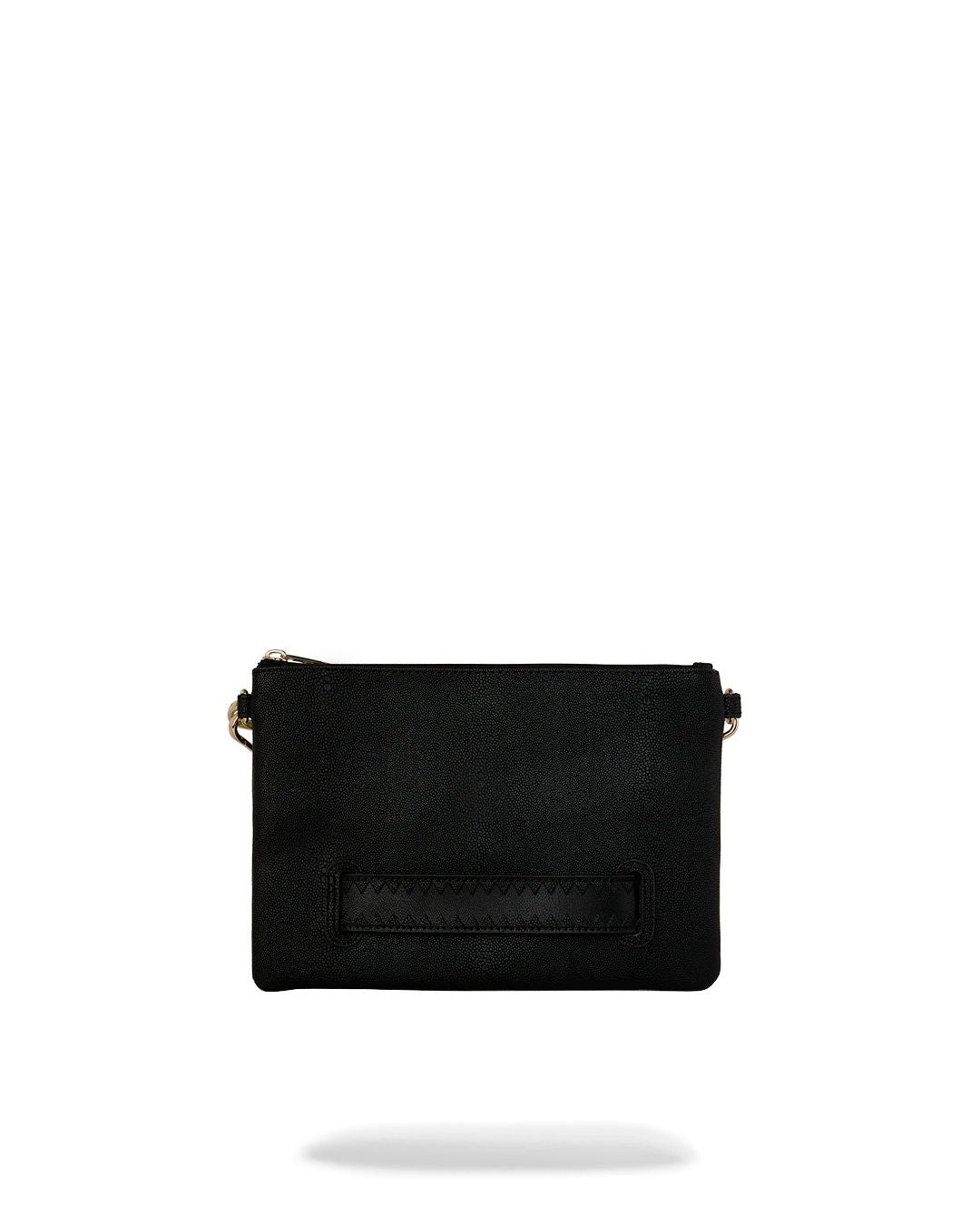 Pochette Sprayground nero "That gold drap crossover" clutch con tracolla