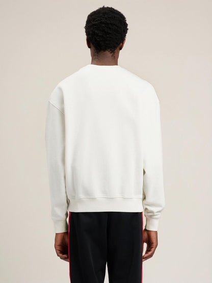 Felpa Palm Angels girocollo "Neck Logo Regular" uomo