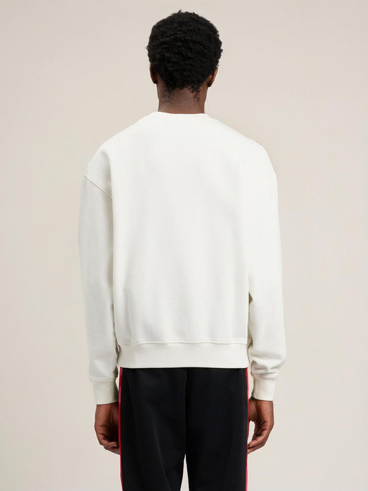 Felpa Palm Angels girocollo "Neck Logo Regular" uomo