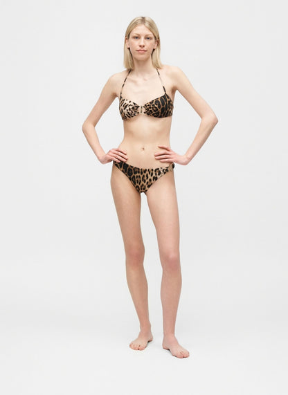 Slip Moschino Swim animalier donna
