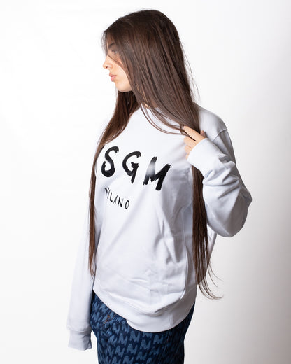 Felpa MSGM girocollo "Classic Logo"