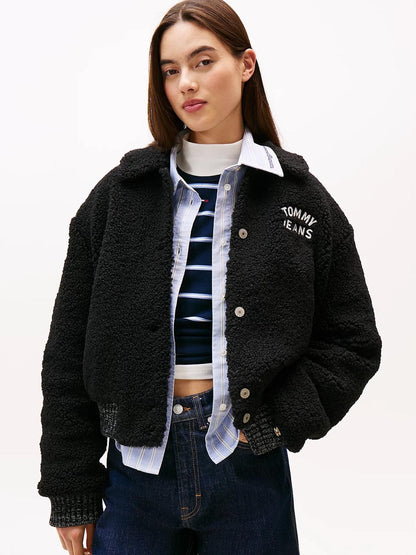 Giubbotto Tommy Jeans "Teddy Bomber" donna
