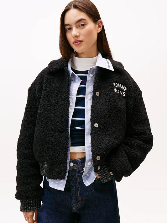 Giubbotto Tommy Jeans "Teddy Bomber" donna
