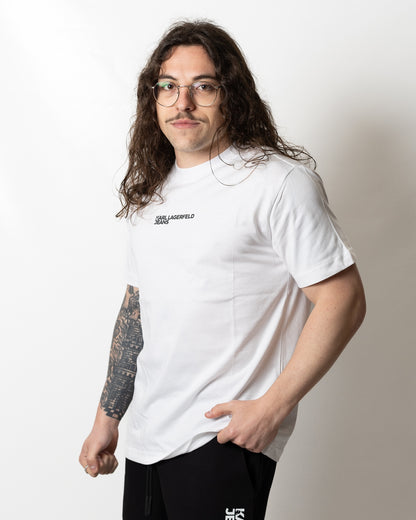 T-Shirt Karl Lagerfeld Jeans regular "Back Frame" uomo