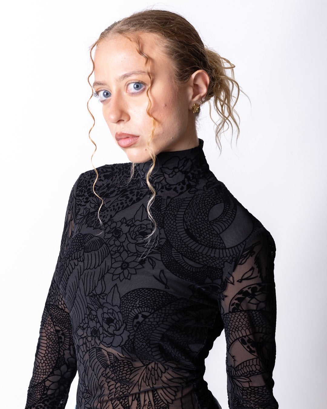 Maglia Just Cavalli con ricami jacquard donna