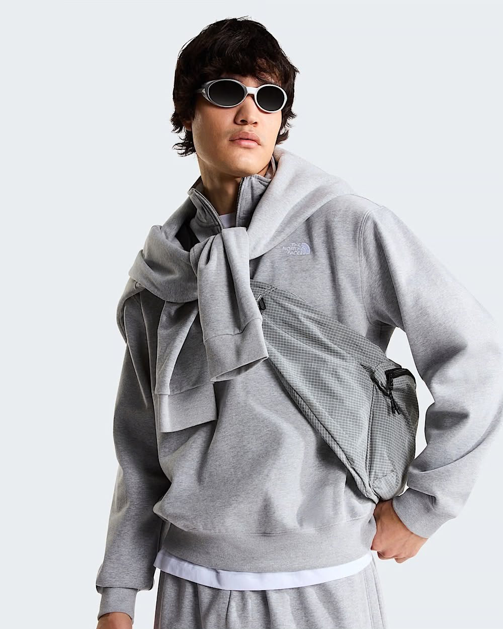 Pantalone The North Face con logo ricamato 