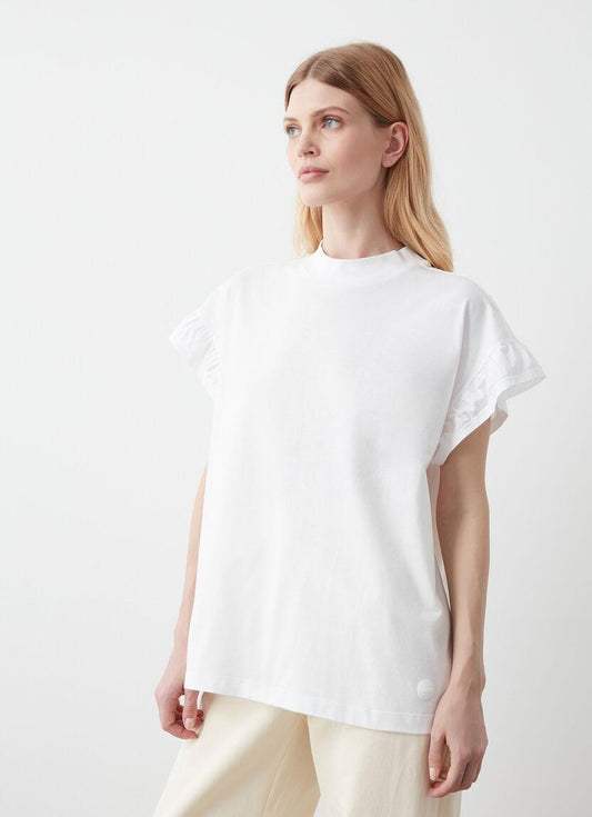 T-Shirt Colmar con rouge alle maniche donna