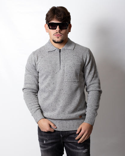 Maglia Liu Jo mezza zip uomo