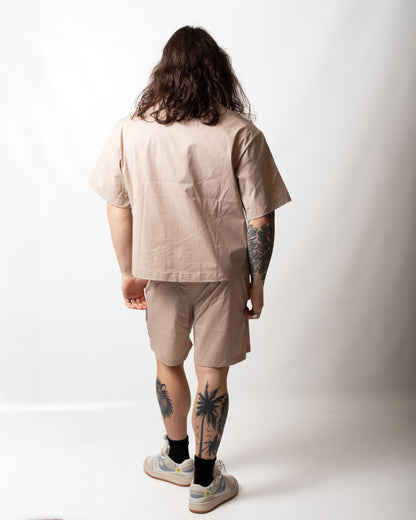 Camicia Comme des Fuckdown fullzip con inserto uomo
