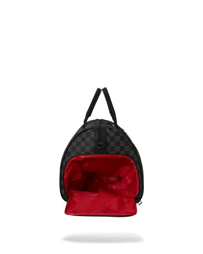 Borsone Sprayground nero unfinished shark large duffle