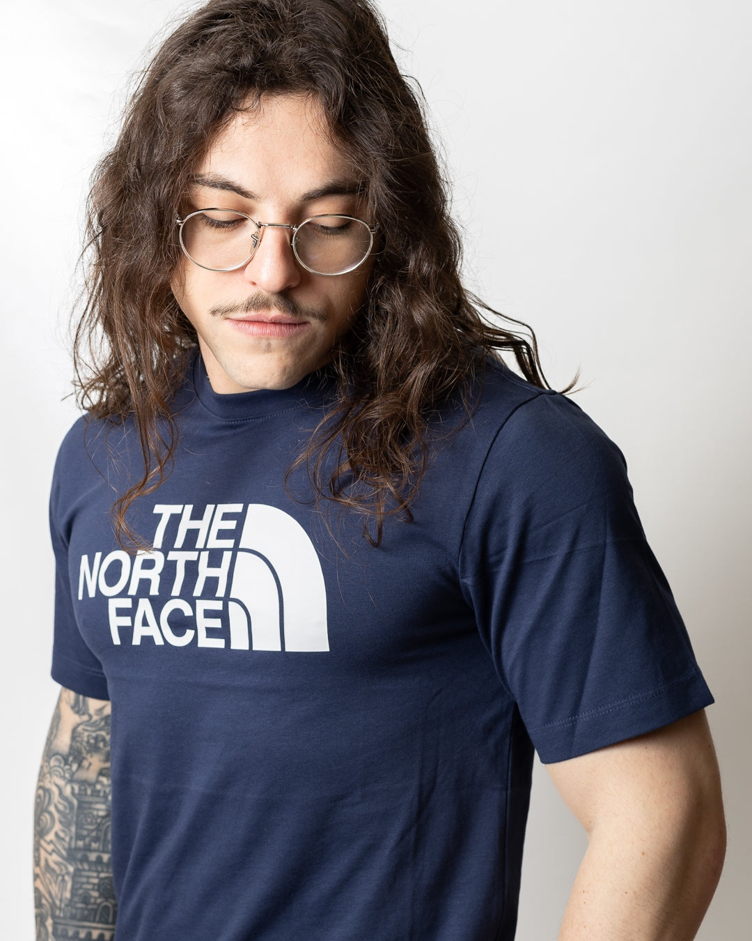 T-Shirt The North Face regular maxi logo uomo