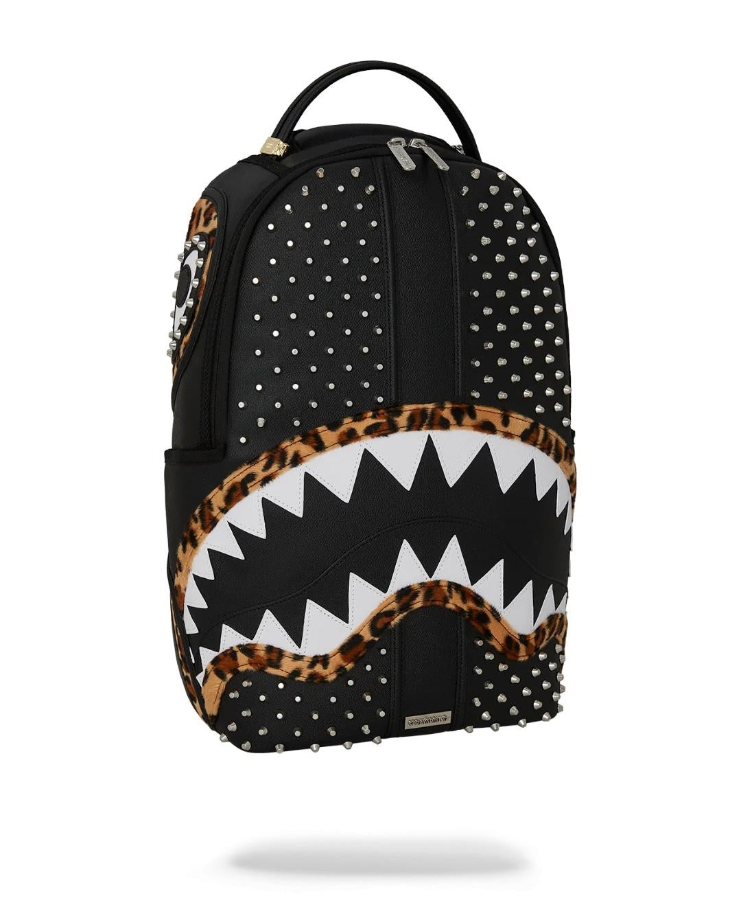 Zaino Sprayground nero Cheetah punk dlxsv backpack