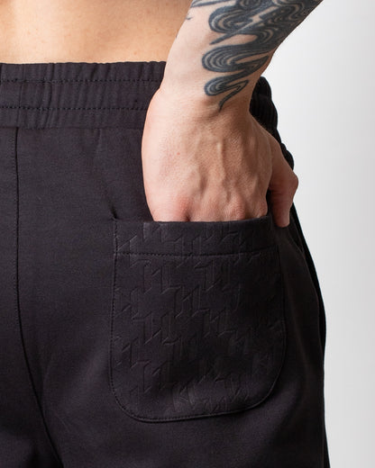Pantalone Karl Lagerfeld in felpa con tasche jacquard uomo