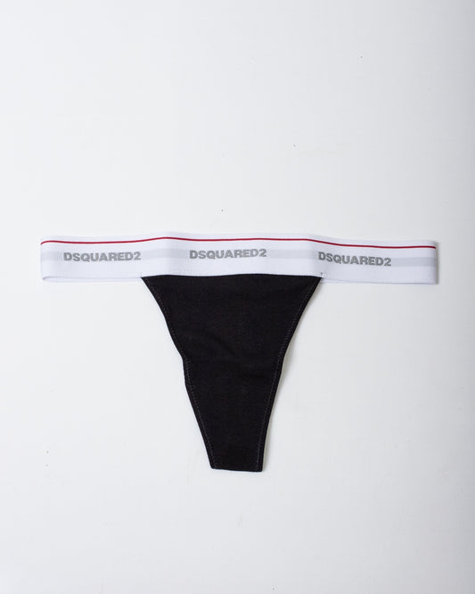 Perizoma Dsquared2 con fascia elastica logata donna