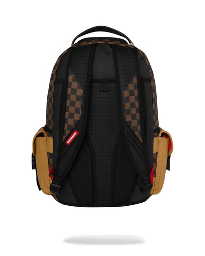 Zaino Sprayground marrone "Henny harness backpack" 