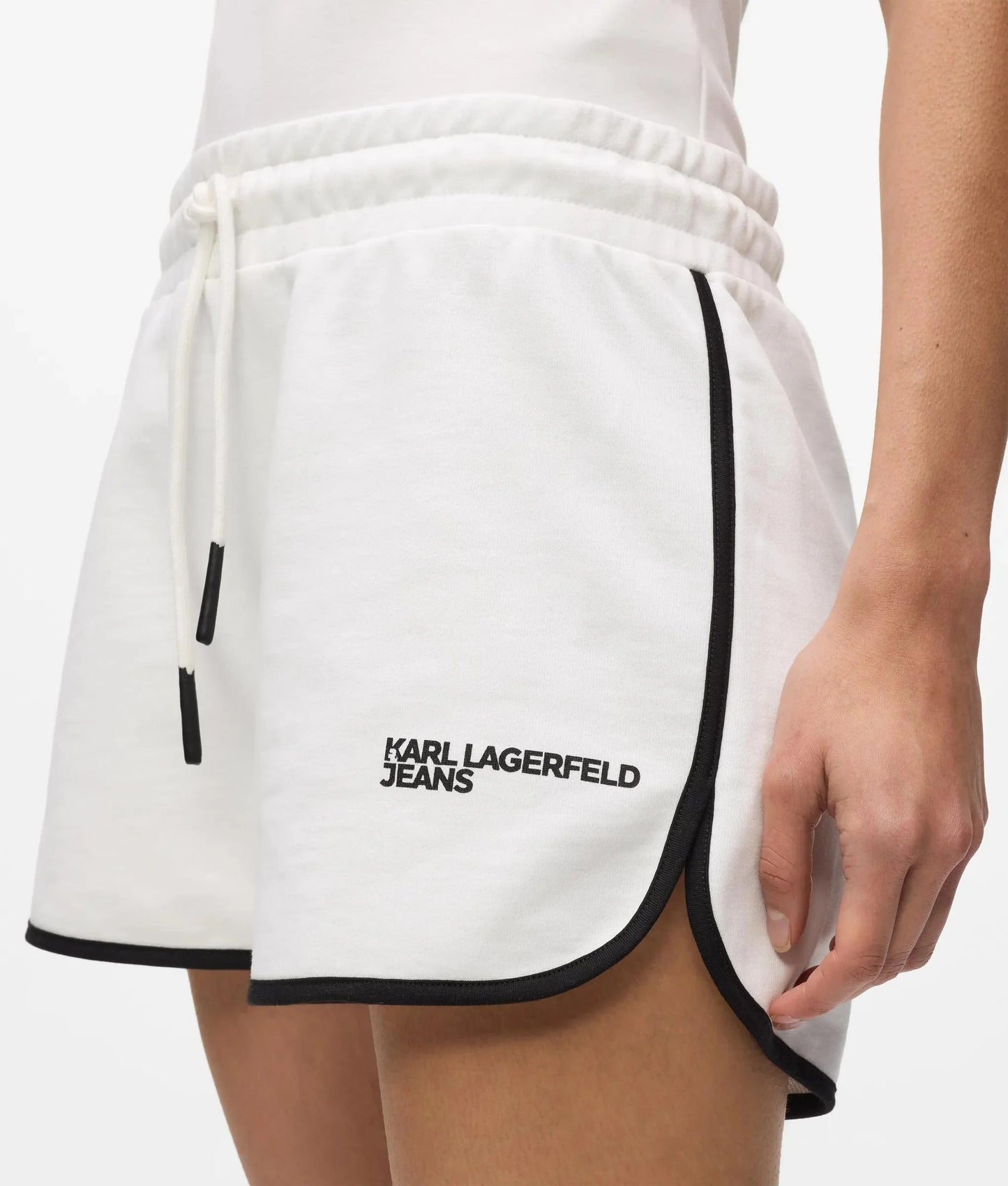 Short Karl Lagerfeld Jeans in felpa "Text Logo" donna