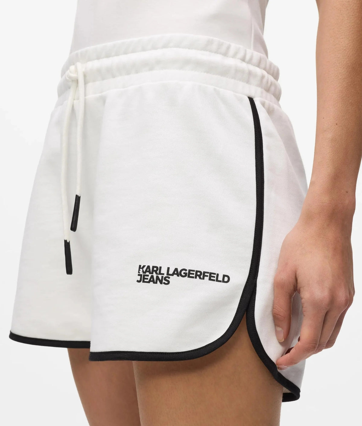 Short Karl Lagerfeld Jeans in felpa "Text Logo" donna