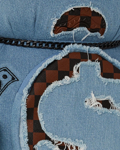 Zaino Sprayground orsetto denim shark moneybear teddy bear shark backpack