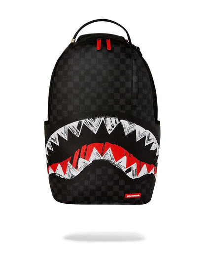 Zaino Sprayground nero "SCRIBBLE SHARK BACKPACK" dlxsv backpack