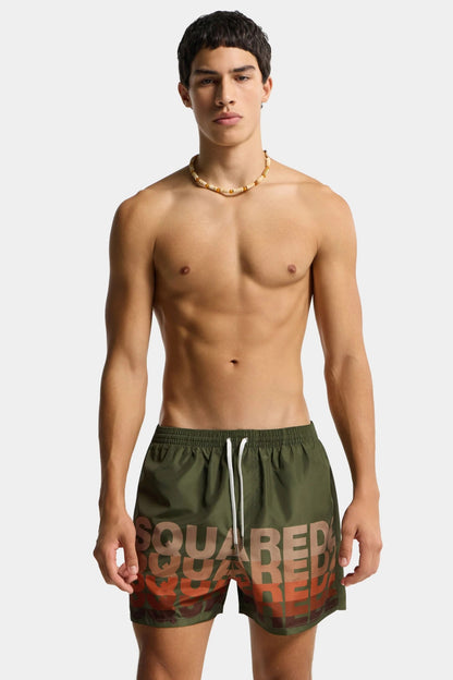 Boxer mare Dsquared2 con logo degrade uomo