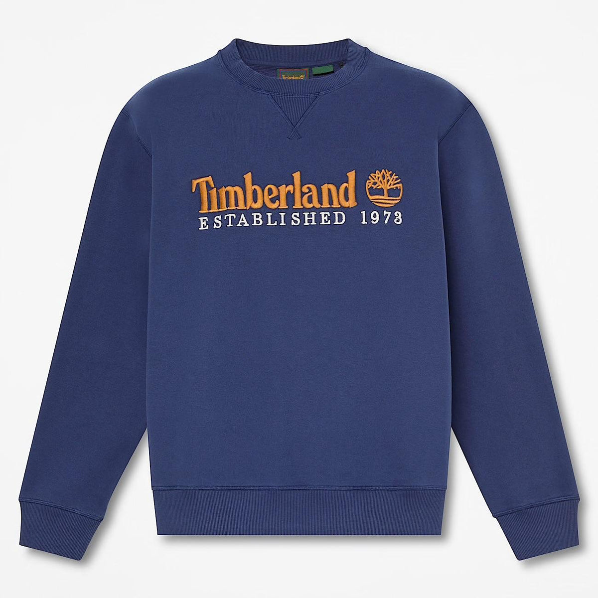 Felpa Timberland con logo ricamato