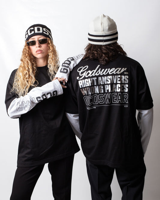 T-Shirt GCDS a manica lunga con stampa