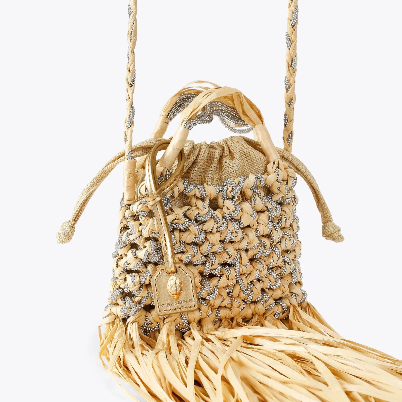 Borsa Kurt Geiger "Mini Macrame Crystal" donna