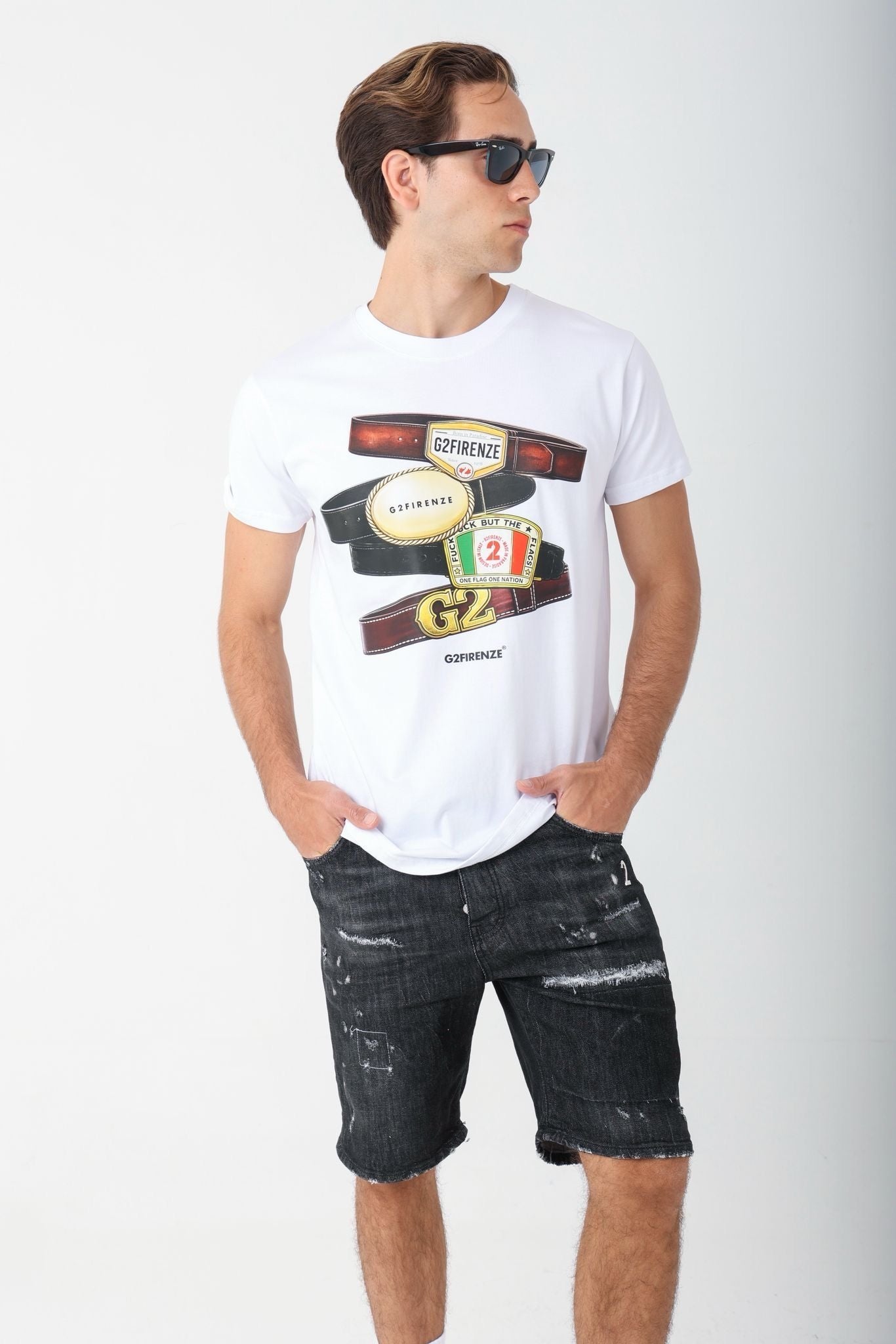 Bermuda G2Firenze "BLACK INSIDE " uomo