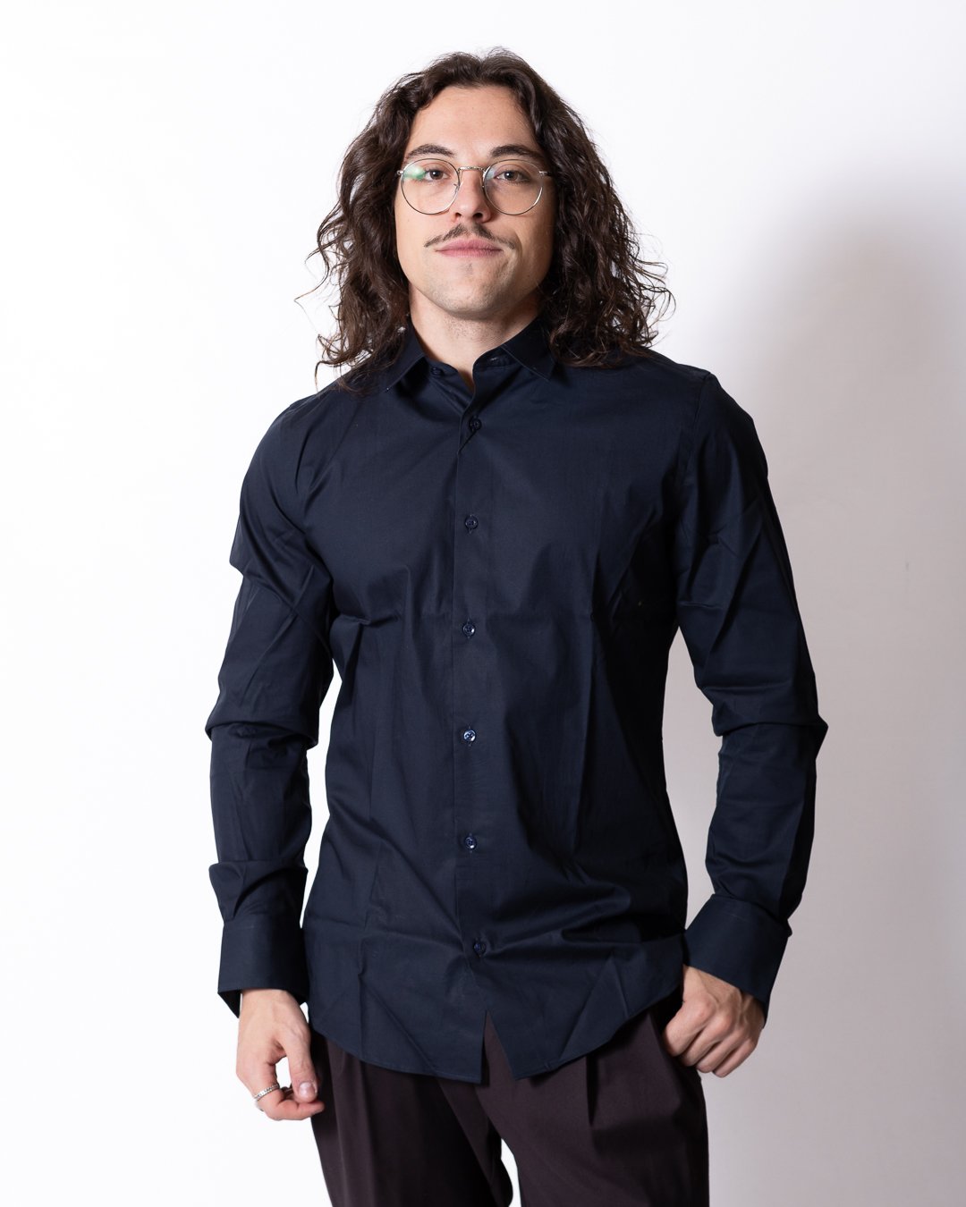 Camicia Liu Jo in cotone slim fit uomo