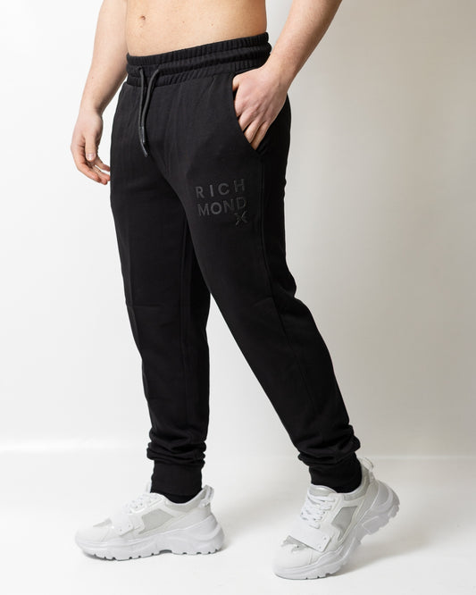Pantalone Richmond X in felpa con logo tonal uomo