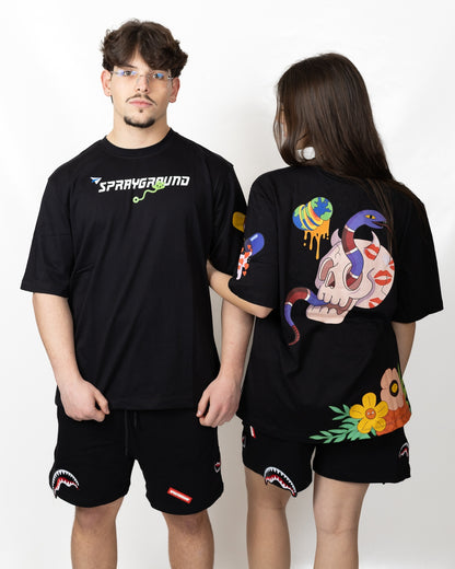 T-Shirt Sprayground "WTF Skull Over"