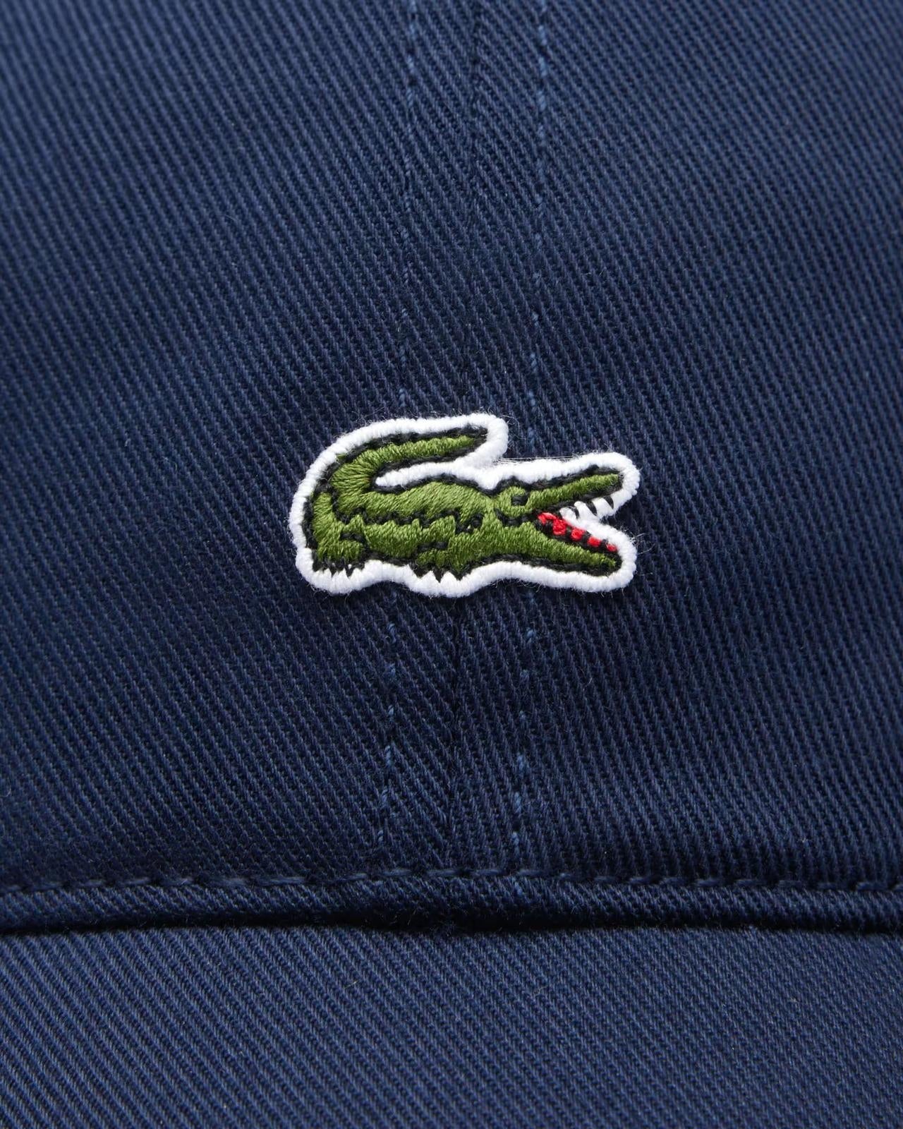 Cappello Lacoste basic con logo