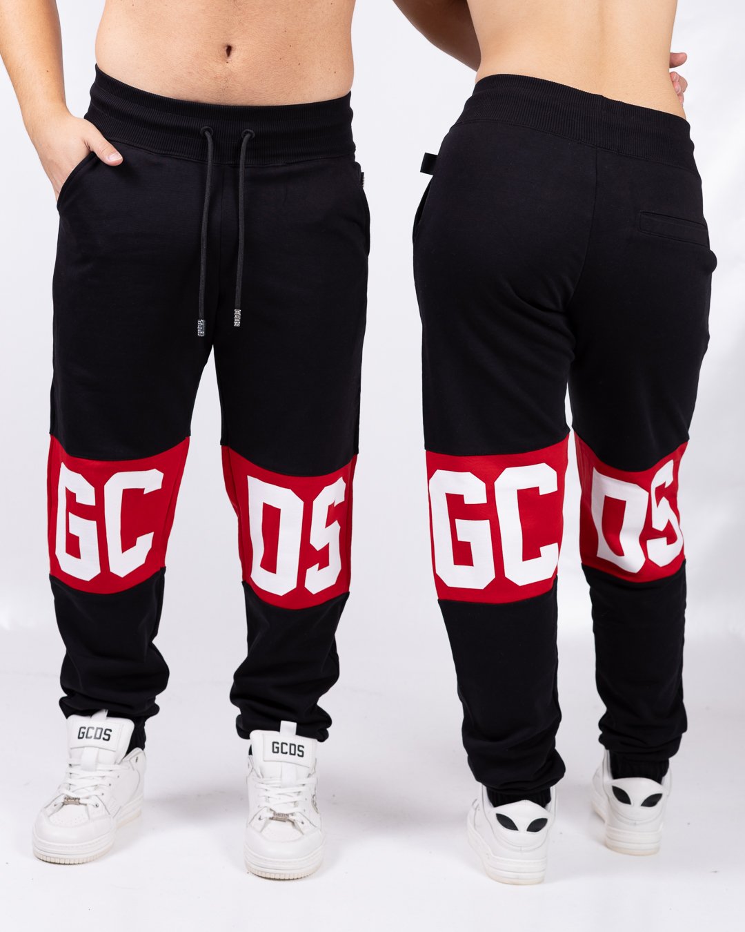 Pantalone GCDS "Band Logo" in felpa
