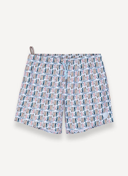 Boxer mare Colmar con stampa "Surf" uomo