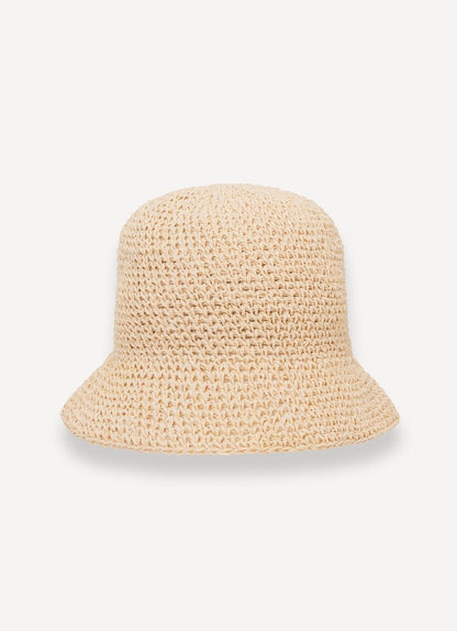 Cappello Colmar bucket in rafia donna