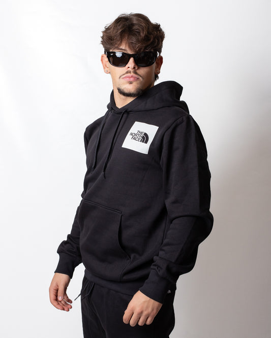 Felpa The North Face con cappuccio e logo a contrasto uomo