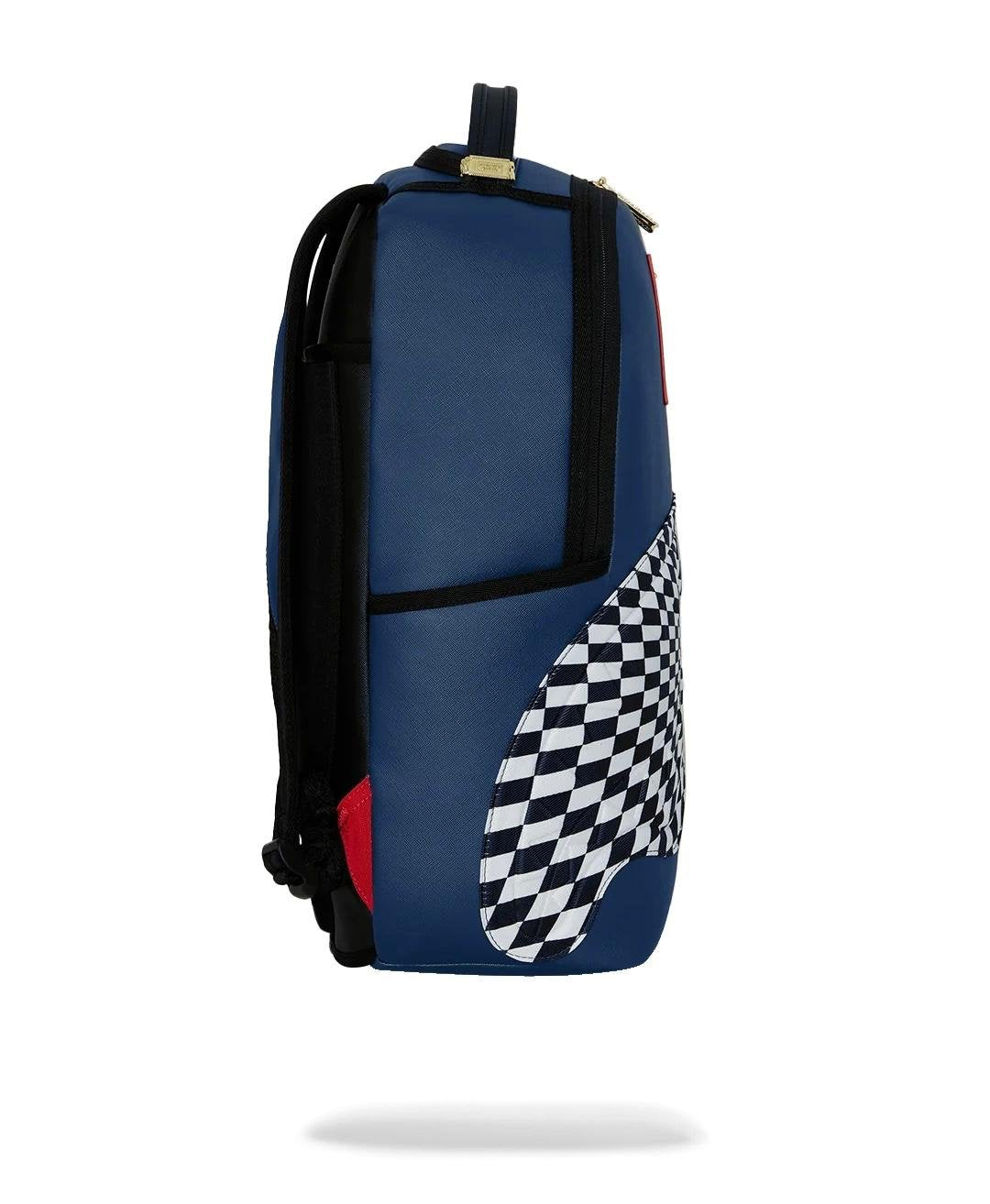 Zaino Sprayground blu ICHIMATSU-MOY? WARP CHECK SHARK BACKPACK