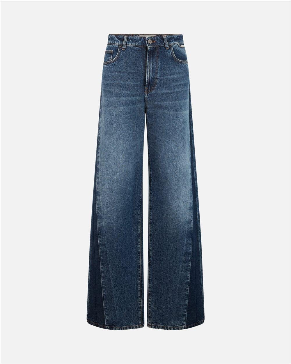 Jeans Iceberg a palazzo cinque tasche
