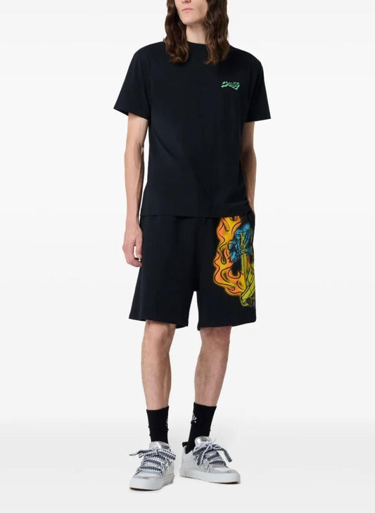 T-Shirt Marcelo Burlon "County Festival Black" uomo